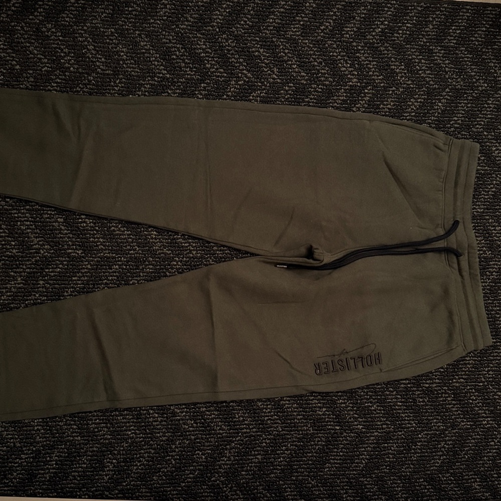 Hollister Dark Olive Sweatpants